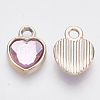 UV Plating ABS Plastic Pendants X-KY-N007-68-2