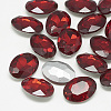 Pointed Back Glass Rhinestone Cabochons RGLA-T080-10x14mm-07-1