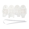 Laser Cut Paper Hollow Out Heart & Flowers Candy Boxes CON-C001-03-2