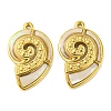 Natural Shell Pendants X-STAS-P341-01G-02-1