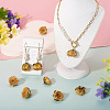 10Pcs Preserved Rose Pendants KY-TA0001-59D-7