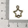 Tibetan Style Alloy Connector Charms PALLOY-M217-25AB-3