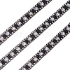 Beadthoven Hotfix with Two Rows Rhinestone DIY-BT0001-29-8