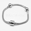 304 Stainless Steel European Style Bracelets for Jewelry Making PPJ-F002-02A-1
