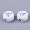 Plating Acrylic Beads PACR-R243-04A-2