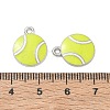Tennis Alloy Enamel Pendants AL-CBA292F-02A-P-3