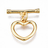 Brass Toggle Clasps KK-T063-93G-NF-1