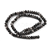 Natural Silver Sheen Obsidian Bead Strands G-D344-A10-4