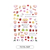 Christmas Theme Nail Art Stickers MRMJ-T078-58F-1