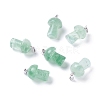 Natural Fluorite Pendants G-M380-B01-P-1