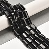 Natural Black Tourmaline Beads Strands G-N327-06-14B-2