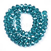 Electroplate Glass Beads Strands EGLA-A034-T2mm-A33-3