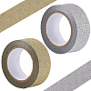2 Roll 2 Colors Glitter Adhesive Plastic Tapes DIY-CP0011-85-1