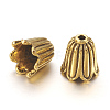 Tibetan Style Caps TIBEB-00864-AG-NR-2