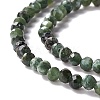 Natural Seraphinite Beads Strands LS-G-A021-07B-4