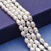 Natural Cultured Freshwater Pearl Beads Strands PEAR-P060-27B-1