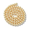 Dyed Glass Pearl Round Bead Strands X-HY-A002-6mm-RB072-2