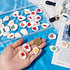 32Pcs Summer Beach Natural Shell Pendants FIND-SC0012-34-3