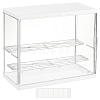 Assembled Rectangle Acrylic Action Figures Display Boxes ODIS-WH0017-096B-1