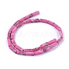 Synthetic Imperial Jasper Beads Strands G-E508-02J-2