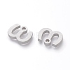 Tarnish Resistant 304 Stainless Steel Pendants STAS-A045-19P-2