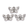 Tibetan Style Alloy Charms X-TIBEP-S319-068AS-RS-2
