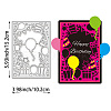 Birthday Theme Carbon Steel Cutting Dies Stencils DIY-WH0309-1775-2