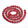 Transparent Glass Beads GLAA-Q066-14mm-C13-2