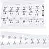 Steel Hook Buckles FIND-WH0082-91B-1