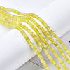 Natural Lemon Jade Beads Strands G-S366-115-4