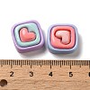 Valentine's Day Opaque Cartoon Resin Decoden Cabochons RESI-G091-08-3