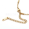 304 Stainless Steel Cable Chains Bracelets Making AJEW-JB00900-02-3