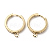 201 Stainless Steel Huggie Hoop Earrings Findings STAS-A167-01P-G-1