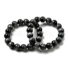 Grade AA Natural Eagle Eye Stone Round Beads Stretch Bracelets for Women BJEW-L712-B01-12mm-4