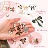 40Pcs 10 Styles Alloy Enamel Pendants ENAM-TA0009-03-5