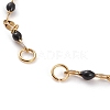 PVD Vacuum Plating 304 Stainless Steel Link Chain Bracelet Making AJEW-JB00870-05-2