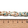 Dyed Synthetic Turquoise Beads Strands GG-CBAAE19-08A-4