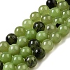 Dyed Natural Malaysia Jade Beads Strands G-G021-02B-14-1