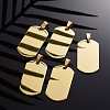304 Stainless Steel Big Pendants LS-STAS-I140-19F-G-1