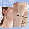 120Pcs 4 Colors Alloy Rhinestone Settings FIND-PA0001-55-5