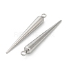 304 Stainless Steel Pendants LS-STAS-F327-01P-2