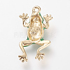 Enamel Style Alloy Pendants ENAM-S108-224A-2