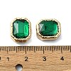 Rack Plating Alloy Beads PALLOY-Z004-03G-04-3