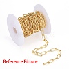Brass Textured Cable Chains CHC-K010-02P-4