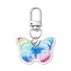 Butterfly Acrylic Pendant Decorations HJEW-JM02372-4