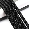 Natural Black Agate(Dyed & Heated) Beads Strands G-G177-F01-05-1
