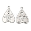 Non-Tarnish 304 Stainless Steel Pendants STAS-Z041-42P-1