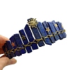 Natural Lapis Lazuli Hair Bands PW-WGE968B-06-1