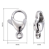 Tarnish Resistant 304 Stainless Steel Lobster Claw Clasps X-STAS-AB13-4