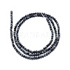 Natural Snowflake Obsidian Beads Strands G-A177-04-21-2